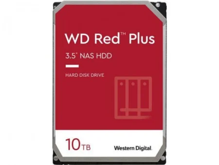 WD HDD WD 10TB SATA 3.5" WD101EFBX 256MB 7200rpm Red Plus
