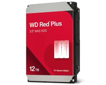 WD wd120efbx 12tb 3.5 inča sata iii 256mb 7200rpm red plus hard disk