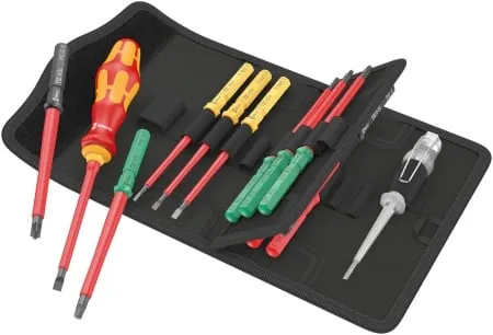 Wera 006607 Kraftform Kompakt VDE 16 Universal set izolovanih odvijača, 16 delova ( WERA 006607 )
