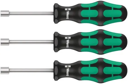 Wera 05134275001 395 HO/3 set nasadnih odvijača za sanitarije, 3 komada ( WERA 134275 )