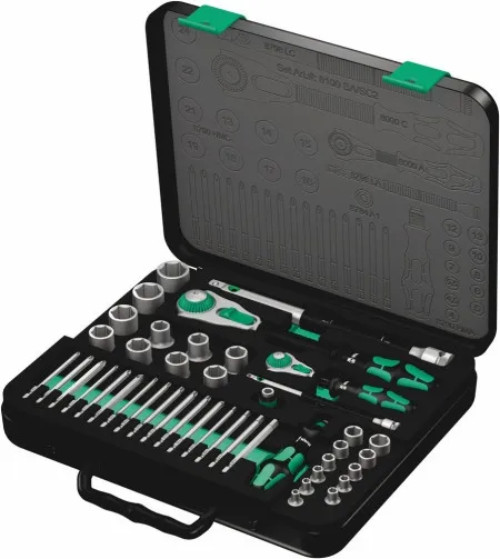 Wera 05160785001 1x 8100 Zyklop set gedora, 1/4" i 1/2", metrički, 43 komada ( WERA 160785 )