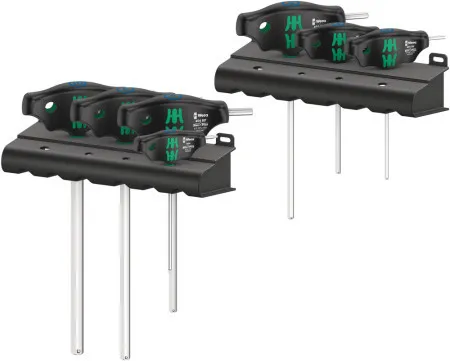 Wera 454/7 HF set odvijača sa T-ručkom Hex-Plus sa funkcijom držanja, 7 komada ( WERA 023450 )