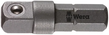 Wera 870/1 adapter, 1/4" x 25 mm, 05136000001 ( WERA 136000 )