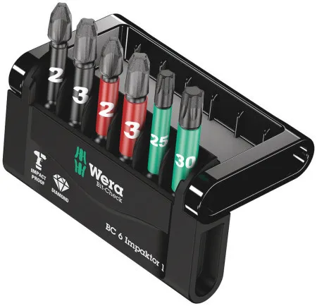 Wera bit-check 6 Impaktor 1 set bitova, 6 komada ( WERA 057695 )