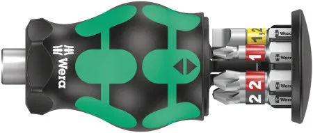 Wera Kraftform Kompakt stubby magazine 2, set odvijača, 6 komada, 05008874001 ( WERA 008874 )