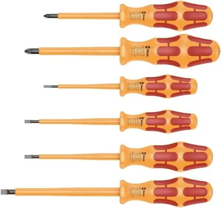 Wera premium Kraftform 1060 i/1065 i/6 VDE izolovani set odvijača, 05051576001, 6 delova ( WERA 051576 )