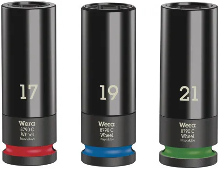Wera set Impact nasadnih ključeva, 1/2", 3 komada ( WERA 004595 )