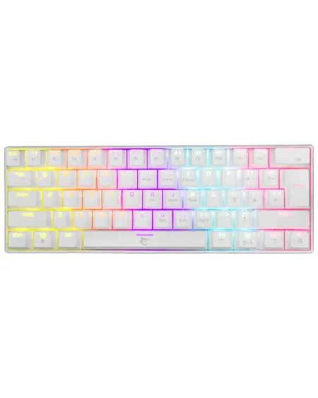 White shark GK 2022 shinobi white SR mechanical keyboard