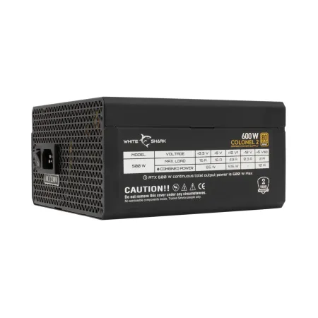 White Shark gpsu b600s colonel 2 600w 80+ bronze pc power