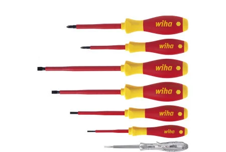 Wiha 00834 Set odvijača SoftFinish® električarski SL, Phillips 7 delova ( W 00834 )