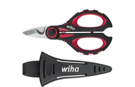 Wiha elektroničarske makaze sa funkcijom krimpovanja, Ukupna dužina 160 mm ( W 41923 )