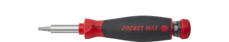Wiha multifunkcionalni magnetni odvijač pocket max®, sa bitovima u dršci ( W 45292 )