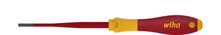 Wiha odvijač soft finish® električarski slim fix SL 4.5 mm ( W 35501 )