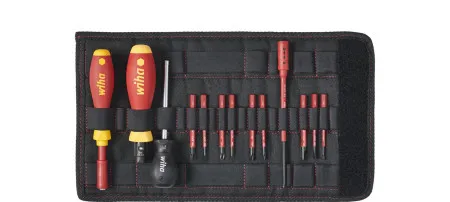 Wiha podesivi moment odvijač torque vario-S električarski, varijabilno podesivog obrtnog momenta, 14 delova, sa torbicom ( W 40674 )