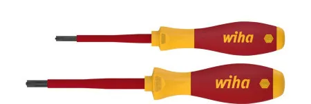 Wiha set odvijača soft finish® električarsk plus minus / Pozidriv, 2 dela ( W 32282 )