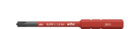 Wiha slim bit električarski bit plus minus / Phillips, SL/PH1 ( W 34587 )