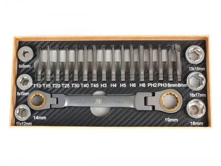 Womax pro ključ okasti sa pinovima set 23 kom ( 0544941 )