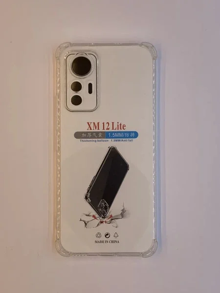 Xiaomi 12 Lite 5G transparent maska sa ojačanim ivicama ( 96207 )