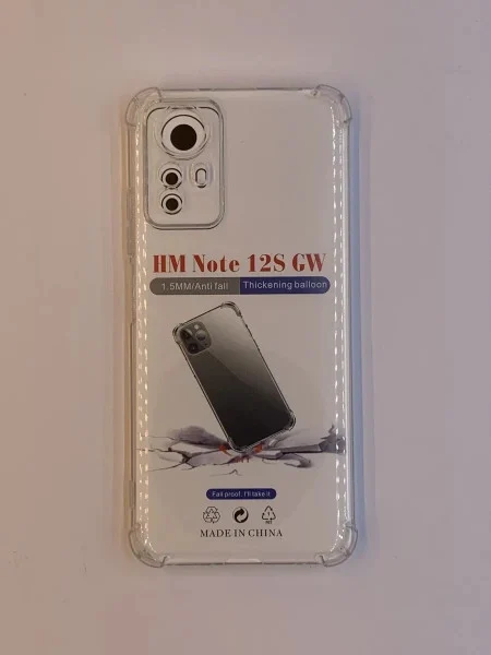 Xiaomi Note 12S 4G transparent maska sa ojačanim ivicama ( 96208 )