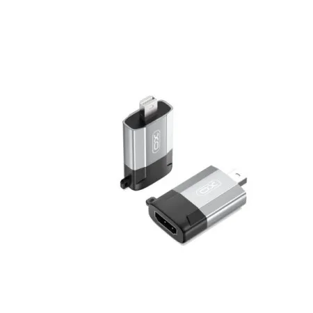 XO adapter GB015 mini Displayport - HDMI 4K Gray ( GSM176821 )