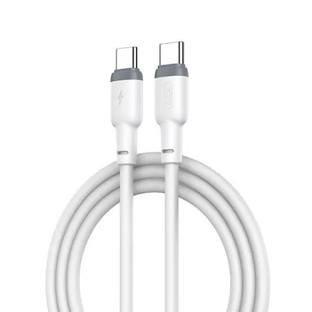 XO silikonski data kabl NB208B TypeC 60W beli ( XO0198 )