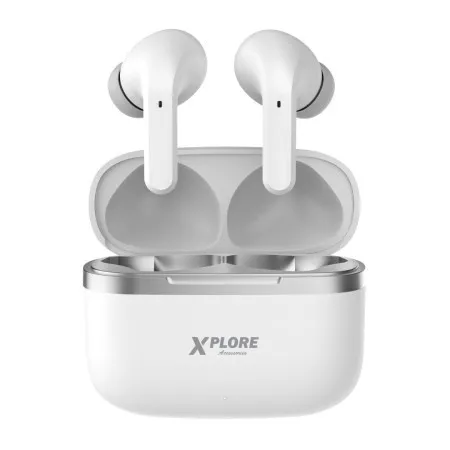 Xplore xp5806 bluetooth bezicne stereo tws slusalice bele