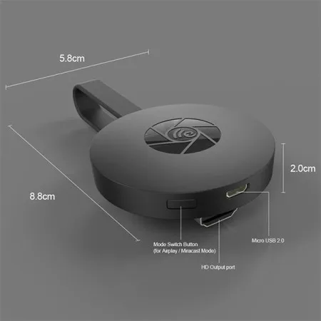 Xwave stream1 tv media streaming dongle/wifi/hdmi/airplay/dlna/miracast from mobile/laptop ( Stream 1 )