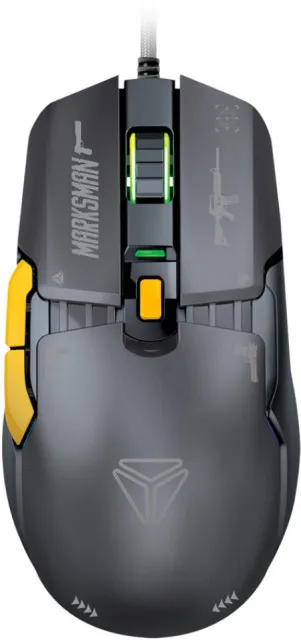 Yenkee YMS 3600BK, Marksman modular wired gaming mis, USB, 6 tas.