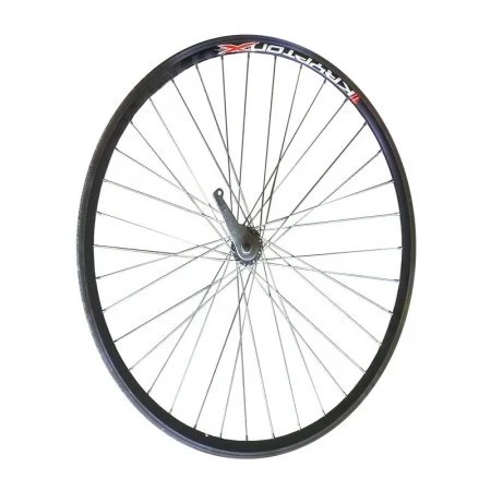 Zadnji točak za bicikl 28x1.3/8 alu dupli crni (TOC0067)