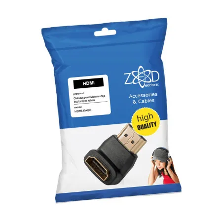 Zed electronic adapter HDMI ugaoni 90° - HDMI-KA/90
