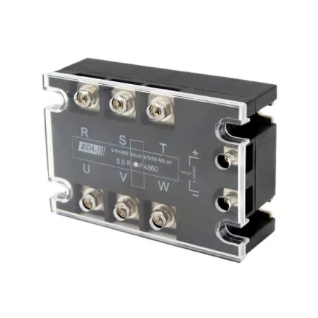Zenli solid state trofazni relej ssr-3p4860, 60a/480vac ( ssr-3p-4860 )