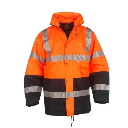 Zimska jakna neon sa kapuljačom, oranž/crna ( HVJP90BENXL )