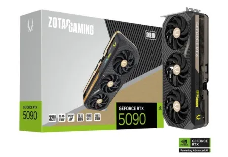 Zotac geforce rtx 5090 solid 32gb gddr7 512bit, zt-b50900d-10p SVGA