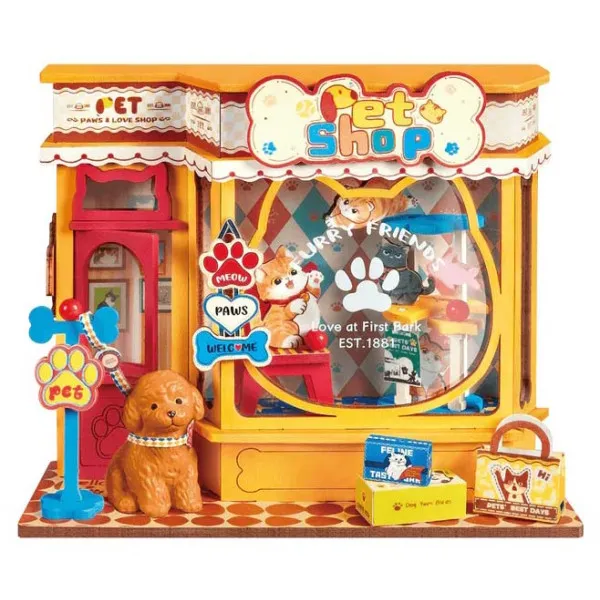 3D puzzle PAWFECT PET SHOP
