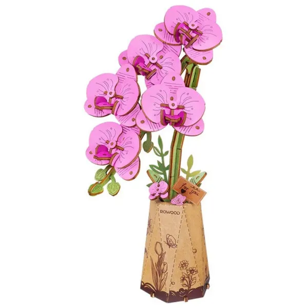 3D puzzle PURPLE MOTH ORCHID
