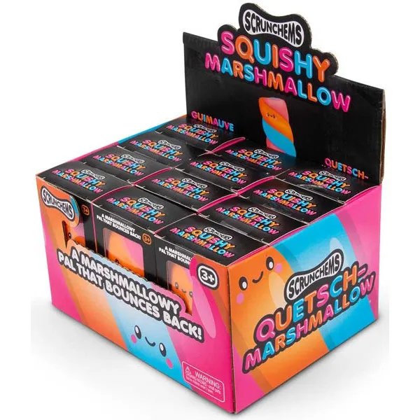 Antistres igračka SCRUNCHEMS - MARSHMALLOW