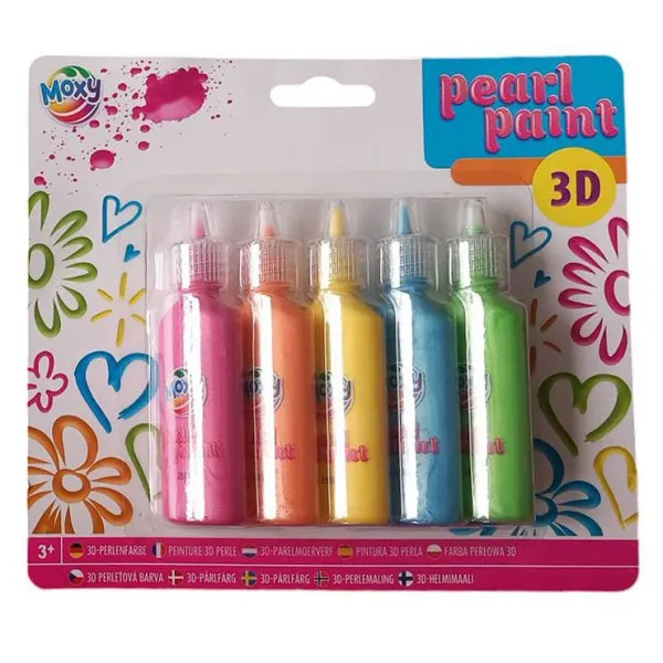 Boja sa sjajem 5x25ml NEON-BASIC (Više vrsta)