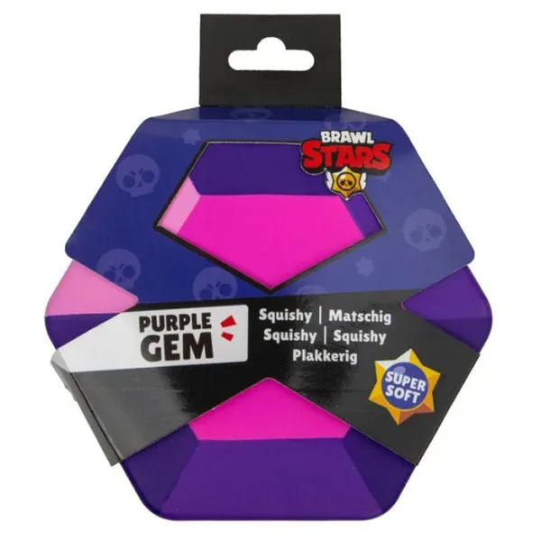 BRAWL STARS antistres igračka PURPLE GEM