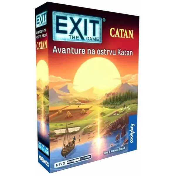 Društvena igra EXIT CATAN - Avanture na ostrvu Katan