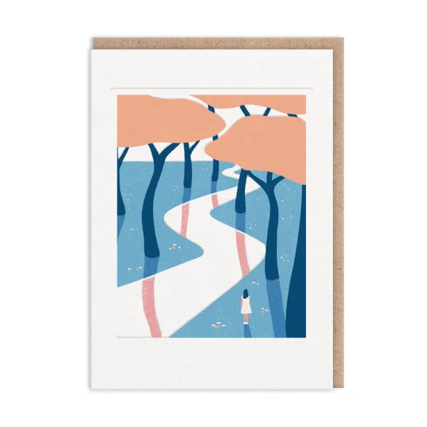 Čestitka 15x11 - Blossom Trees