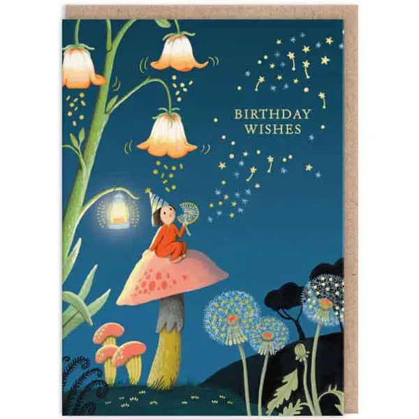 Čestitka Dandelion Night