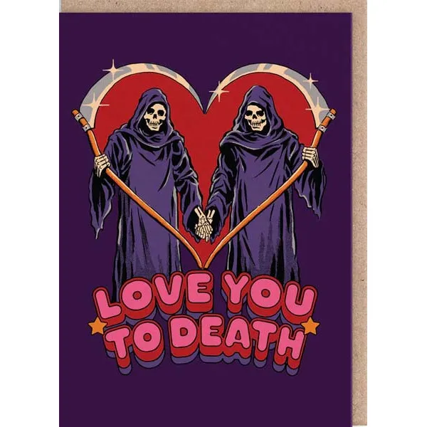 Čestitka LOVE YOU TO DEATH