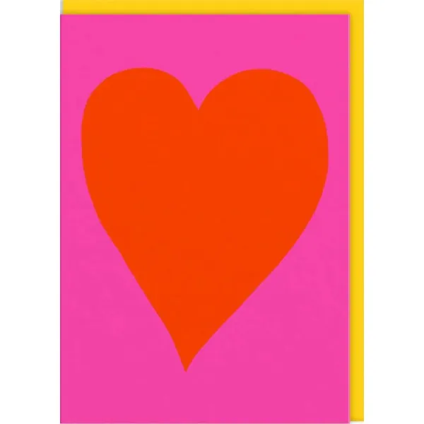 Čestitka NEON HEART