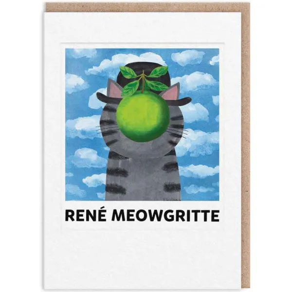 Čestitka Rene Meowgritte