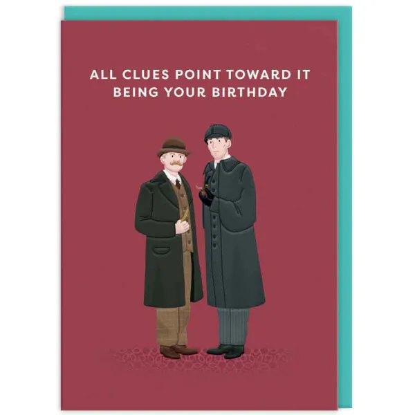 Čestitka Sherlock Holmes