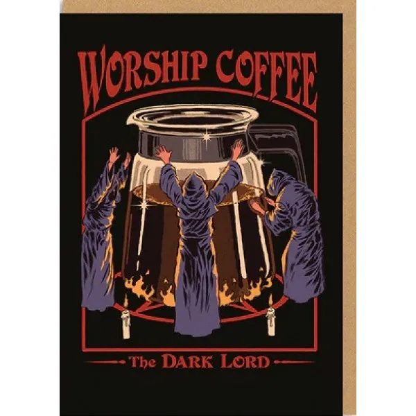Čestitka WORSHIP COFFEE