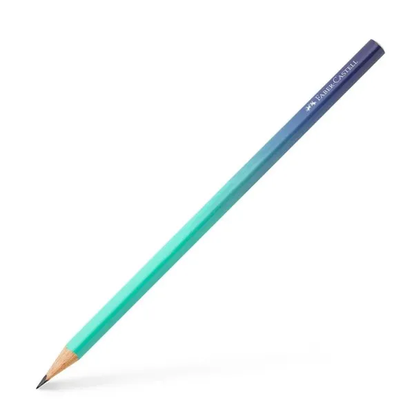 FABER CASTEL grafitna olovka B  BUZZING BLUE
