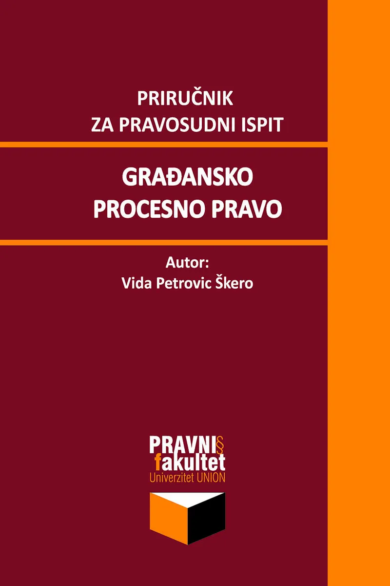GRAĐANSKO PROCESNO PRAVO - Vida Petrović Škero