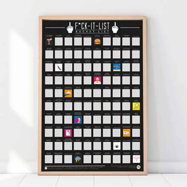 Greb-greb poster F*CK IT LIST (Grebi, grebi, blago tebi)
