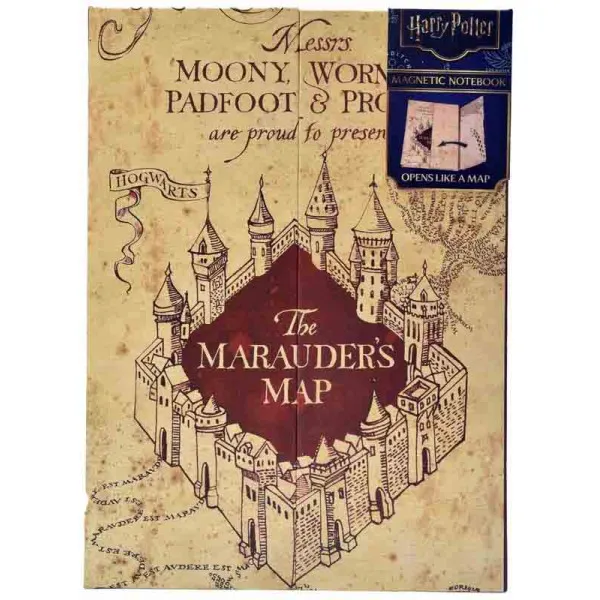 HARRY POTTER notes MARAUDER’S MAP A5